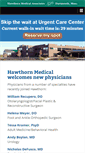 Mobile Screenshot of hawthornmed.com